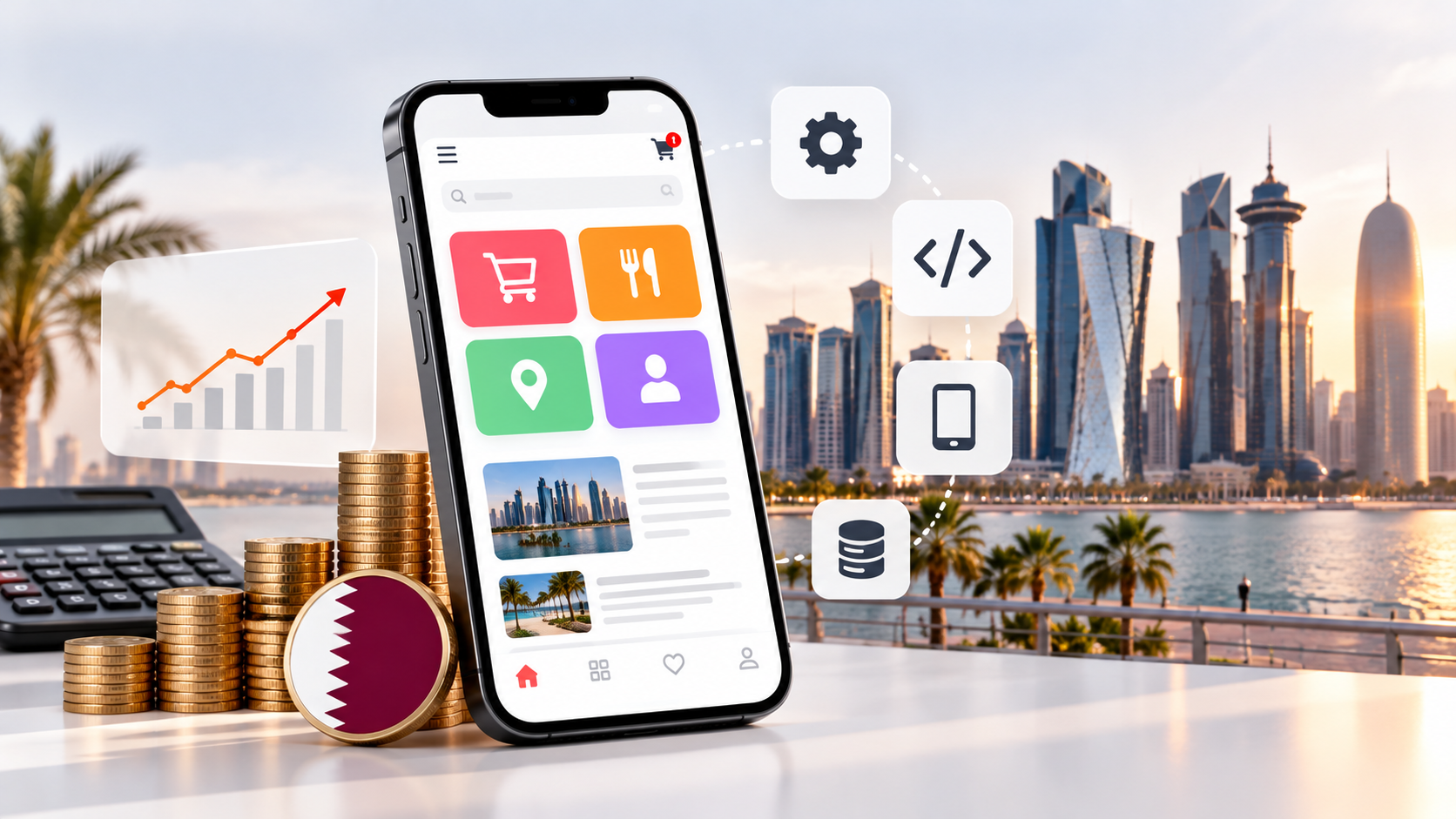Mobile App Development Cost Qatar: How Much Does It Cost to Build an App?